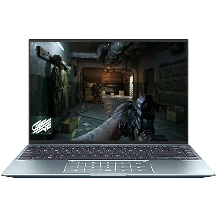 لپ تاپ 14 اینچی ایسوس مدل ZenBook UM5401QA Ryzen7 5800H 16GB 1TB SSD AMD VEGA 8