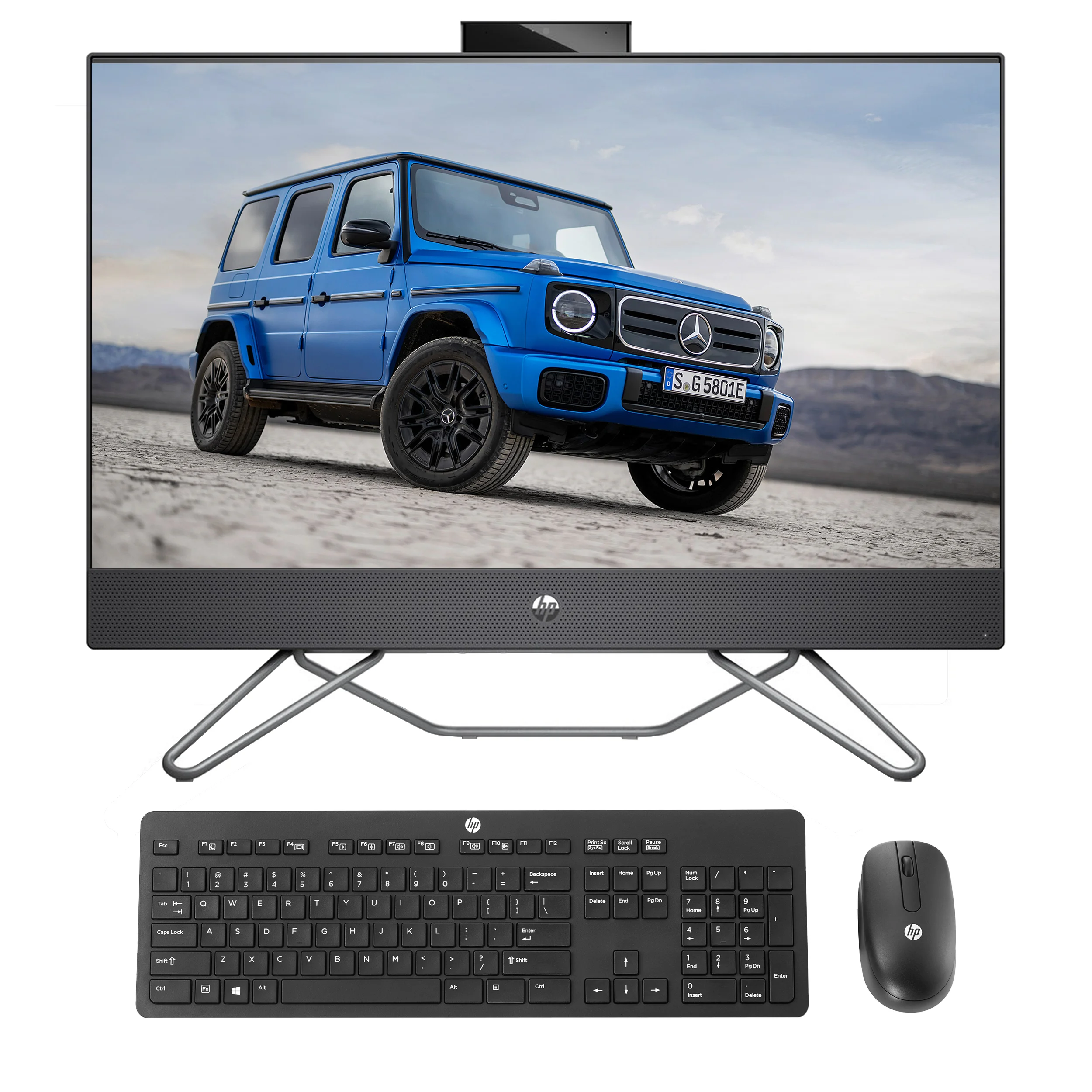 کامپیوتر همه کاره 23.8 اینچ اچ‌ پی مدل ProOne 240 G9 i3 1215U 8GB 512GB SSD Intel UHD Graphics