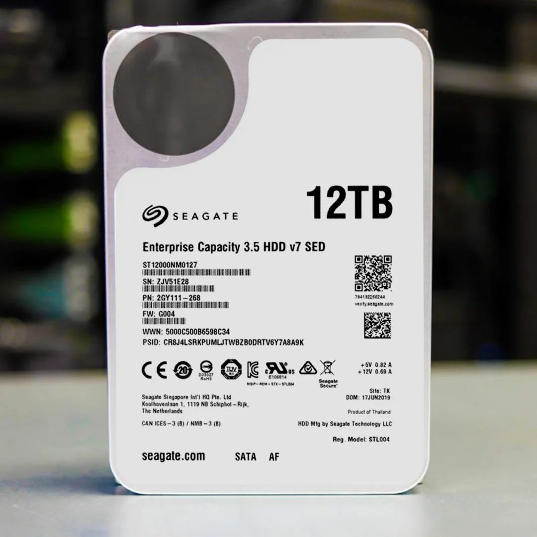 هارد دیسک اینترنال سیگیت مدل Enterprise Capacity ظرفیت 12 ترابایت