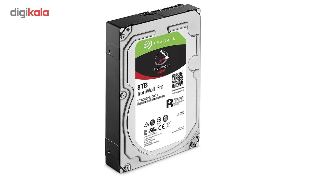 هارددیسک اینترنال سیگیت مدل IronWolf Pro ST8000NE0021 ظرفیت 8 ترابایت