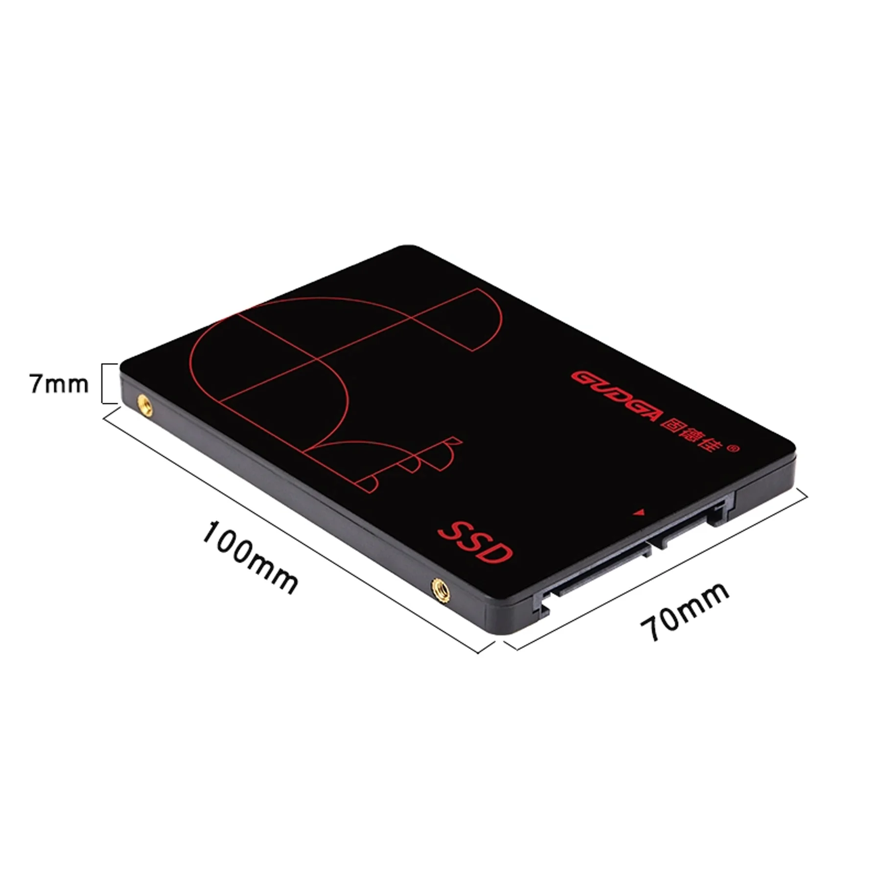 اس اس دی اینترنال godega مدل ssd 2.5 sata ظرفیت 128 گیگابایت