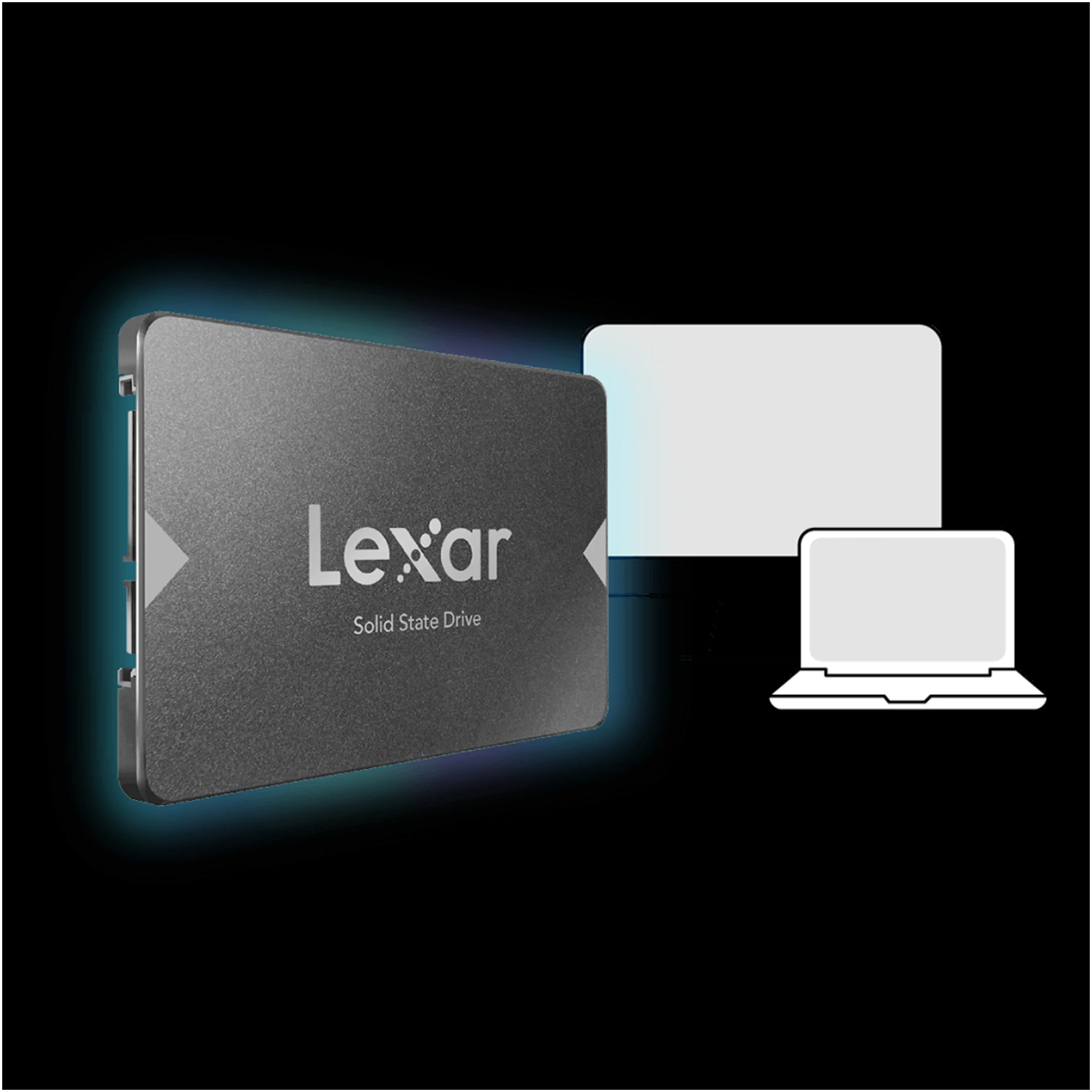اس اس دی اینترنال lexar مدل NS100 ظرفیت 256 گیگابایت
