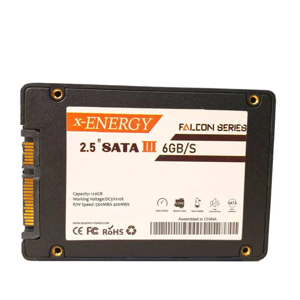 هارد اس اس دی اینترنال x-energy مدل FALCON ظرفیت 120 گیگابایت
