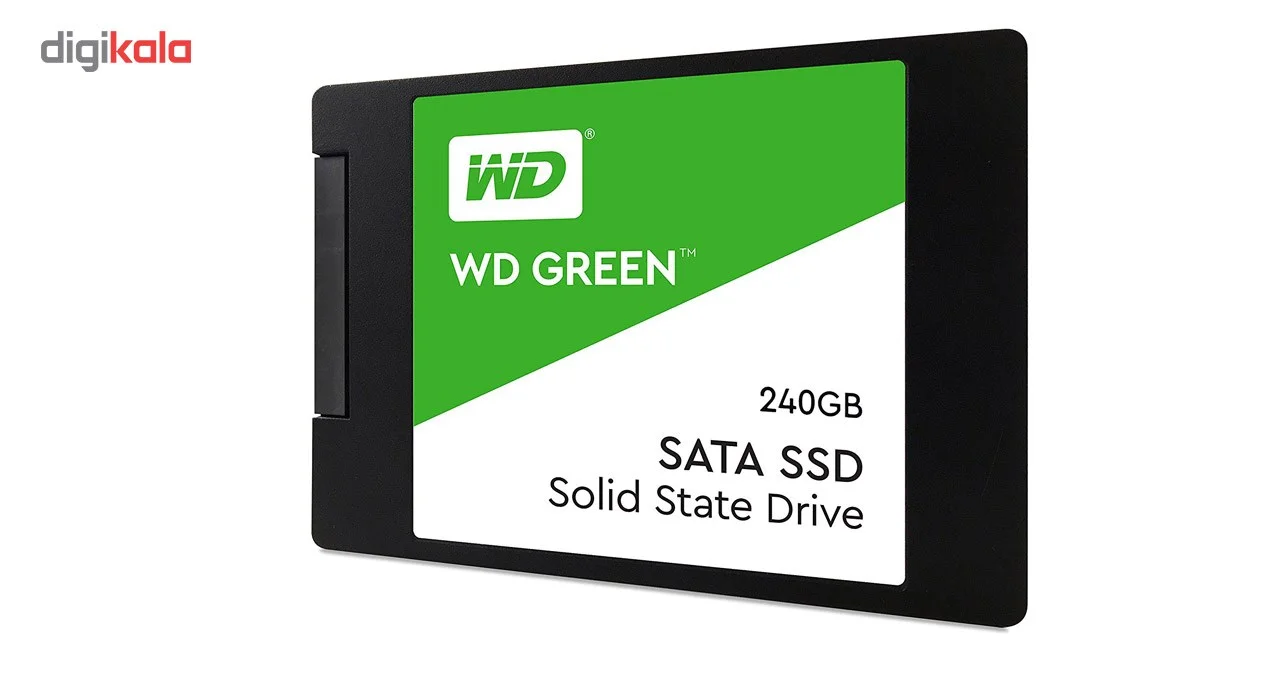 هارد اس اس دی اینترنال western دیجیتال مدل Green ظرفیت 240 گیگابایت