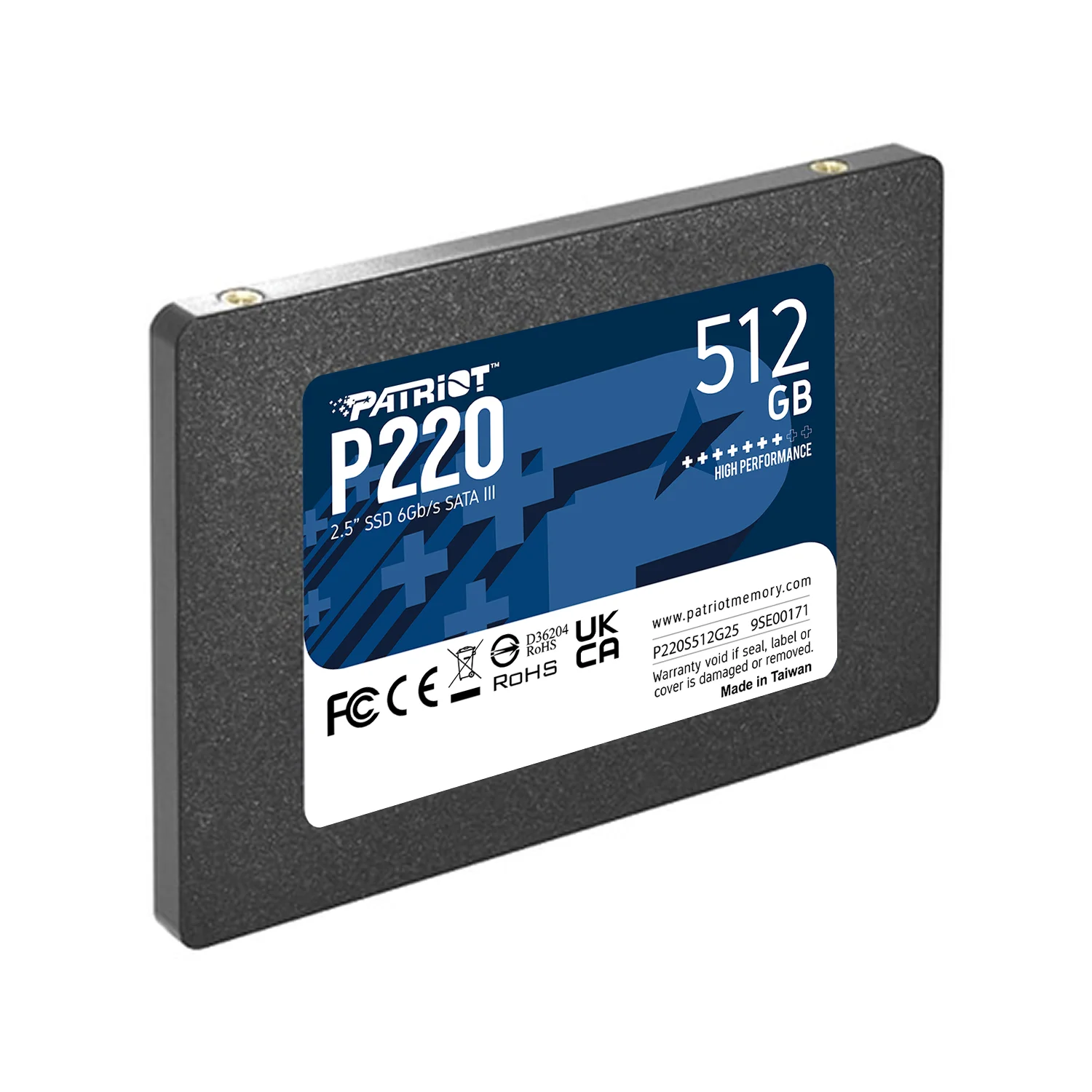 هارد اس اس دی اینترنال patriot مدل P220 ظرفیت 512 گیگابایت