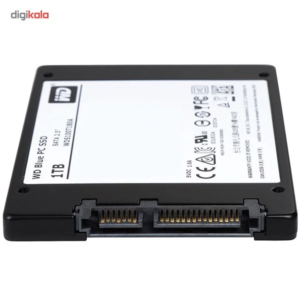 هارد اس اس دی اینترنال western digital مدل BLUE WDS100T1B0A ظرفیت 1 ترابایت