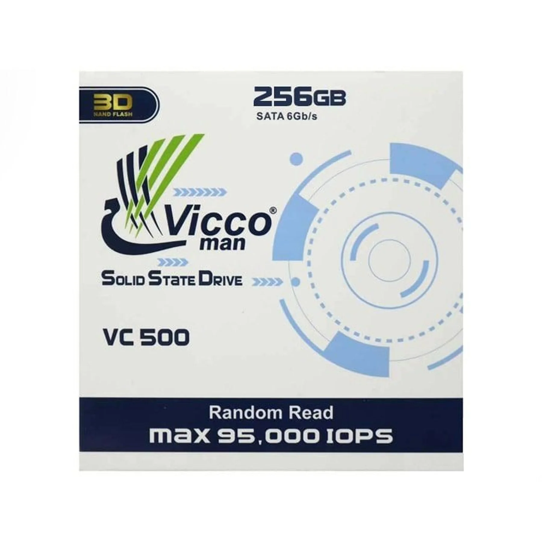 هارد اس اس دی اینترنال vicoman مدل VC 500 ظرفیت 256 گیگابایت