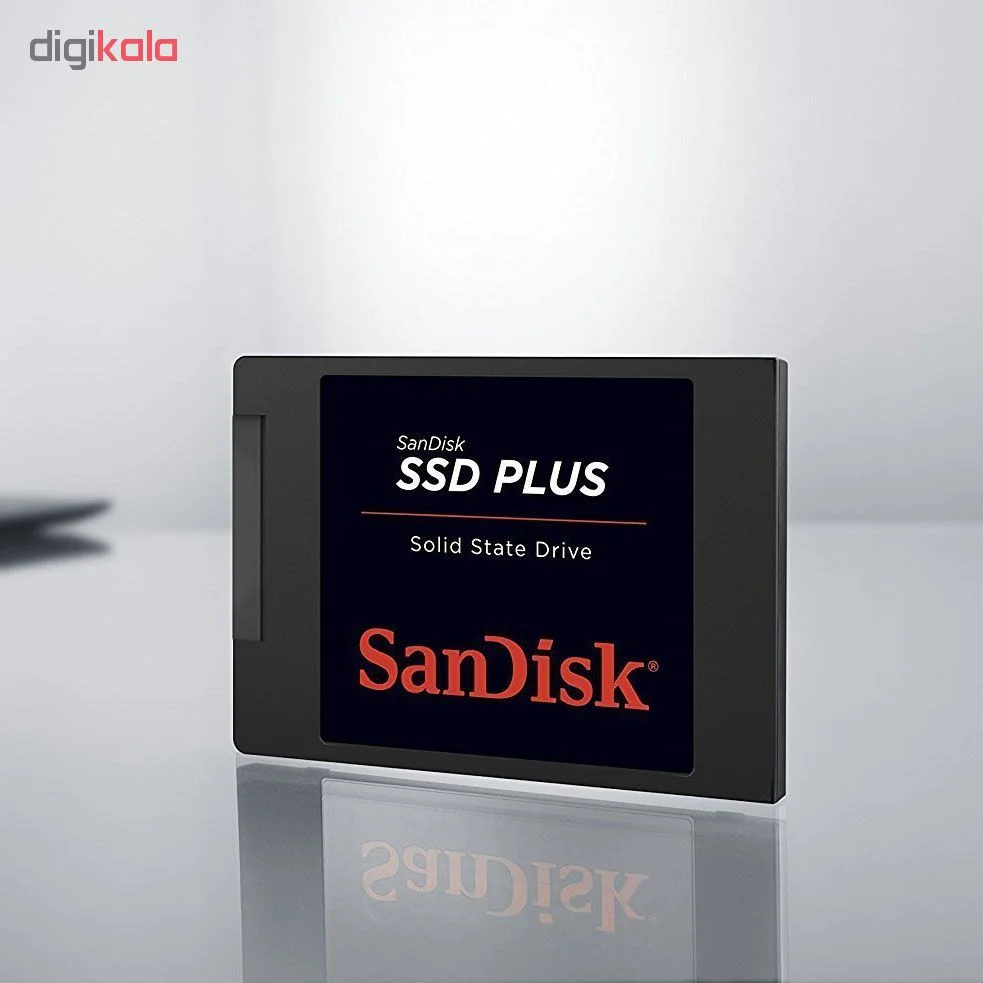 هارد اس اس دی اینترنال sandisk مدل SSD PLUS ظرفیت 240 گیگابایت