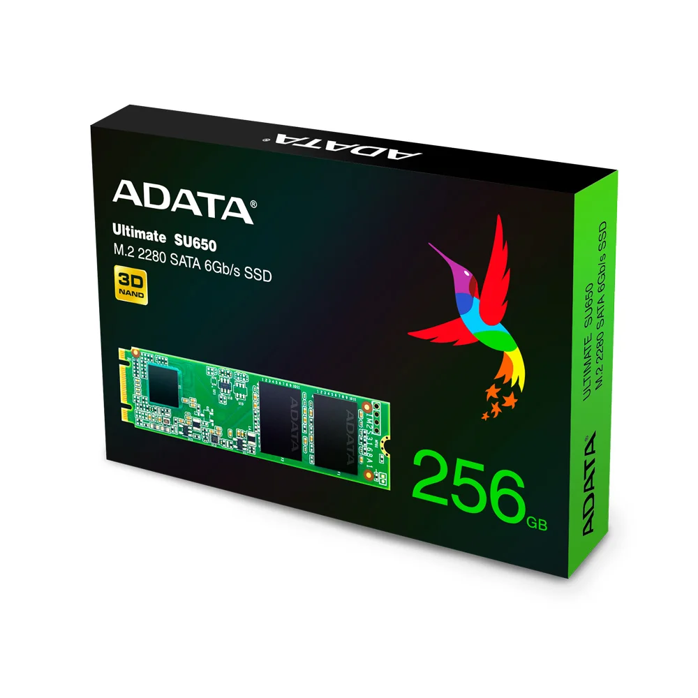 هارد اس اس دی اینترنال Edata مدل SU650 M.2 2280 ظرفیت 256 گیگابایت