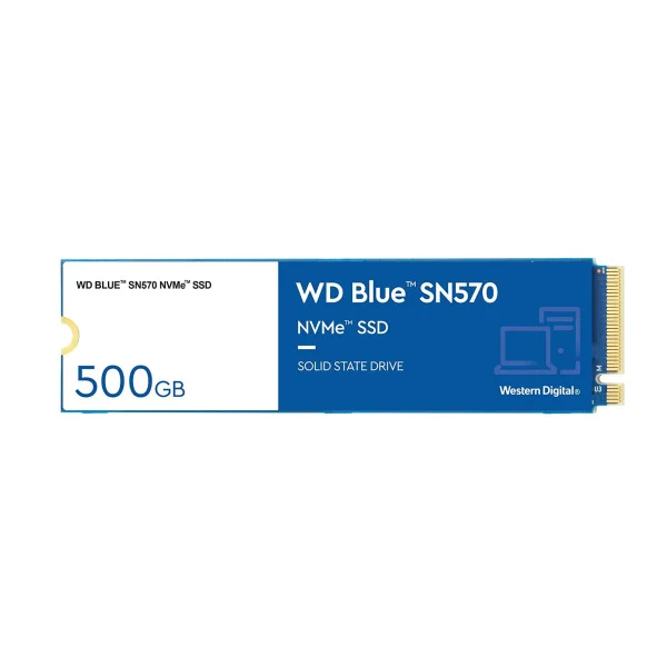 هارد اس اس دی اینترنال western digital مدل Blue SN570 ظرفیت 500 گیگابایت