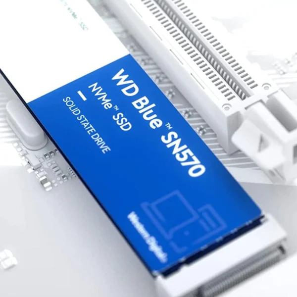 هارد اس اس دی اینترنال western digital مدل Blue SN570 ظرفیت 500 گیگابایت