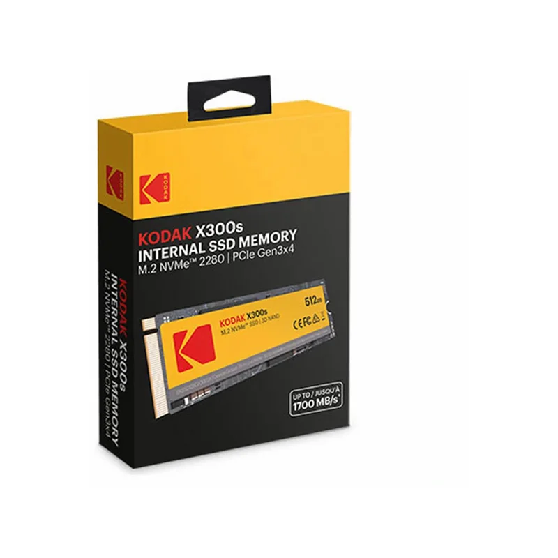 هارد اس اس دی اینترنال kodak مدل X300 ظرفیت 512 گیگابایت