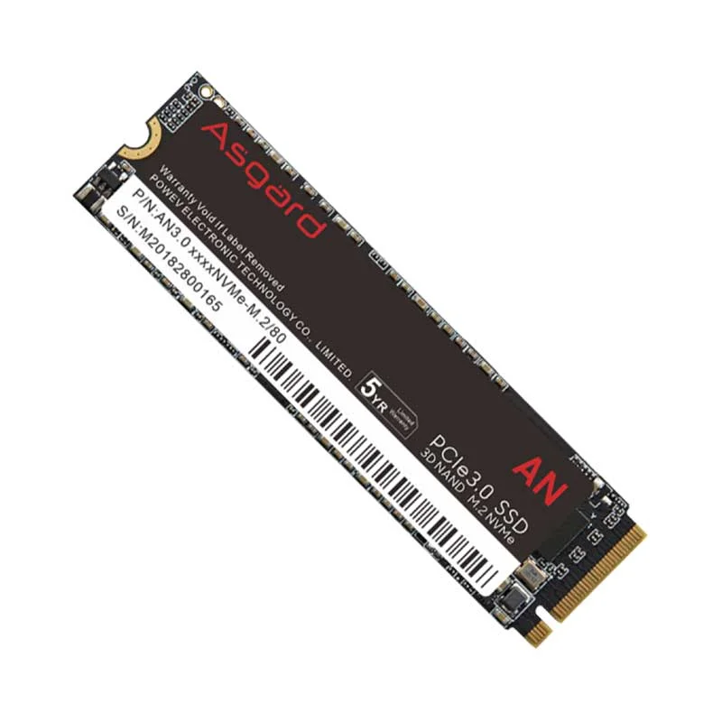 هارد اس اس دی اینترنال Asgard مدل AN3 M.2 NVMe ظرفیت 512 گیگابایت