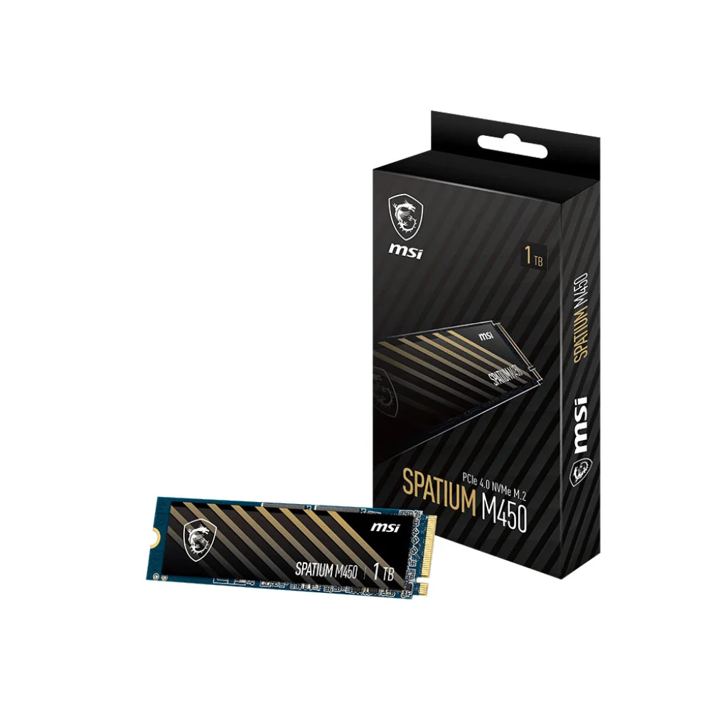 هارد اس اس دی اینترنال msi مدل SPATIUM M450 ظرفیت 1 ترابایت