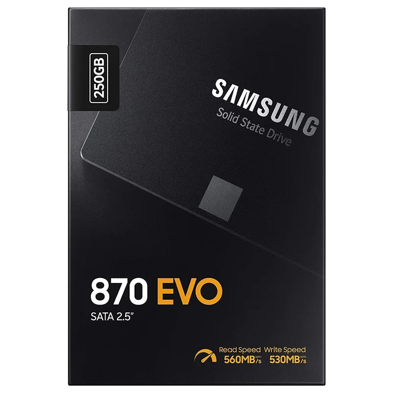 هارد اس اس دی اینترنال samsung مدل EVO 870 ظرفیت 250 گیگابایت