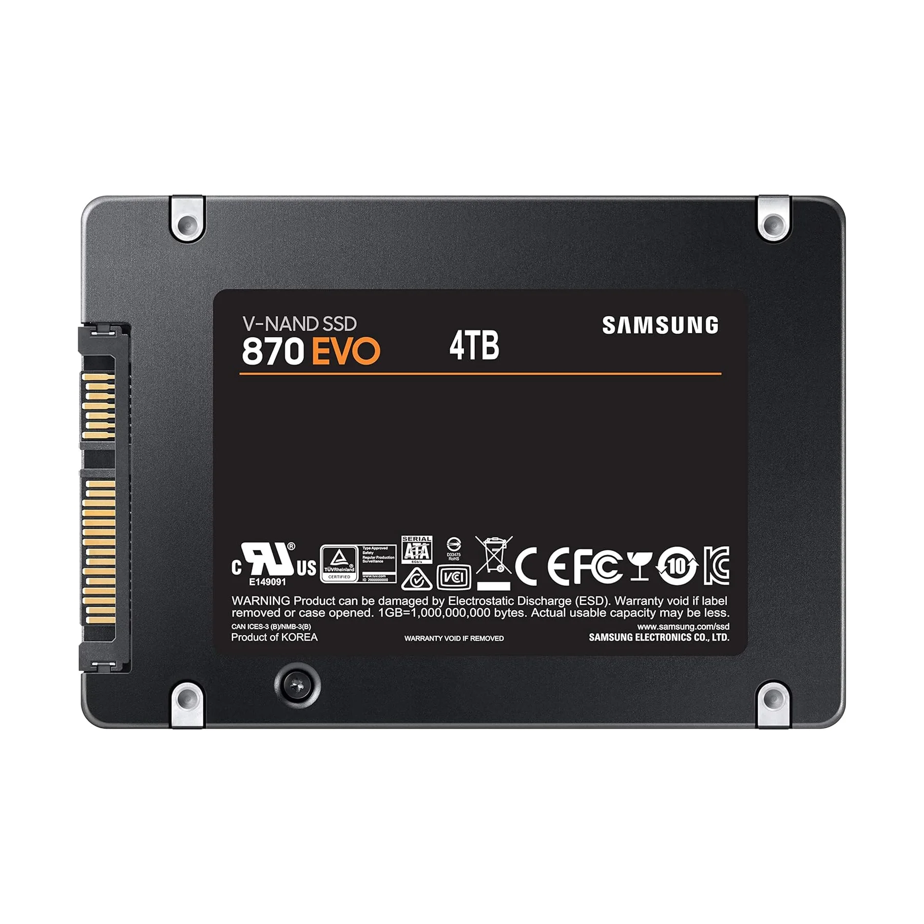 هارد اس اس دی اینترنال samsung مدل EVO 870 ظرفیت 4 ترابایت