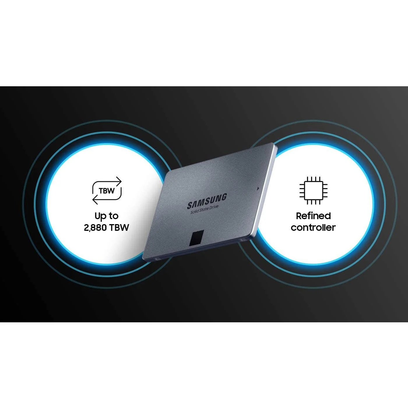 هارد اس اس دی اینترنال samsung مدل 870 QVO ظرفیت 4 ترابایت