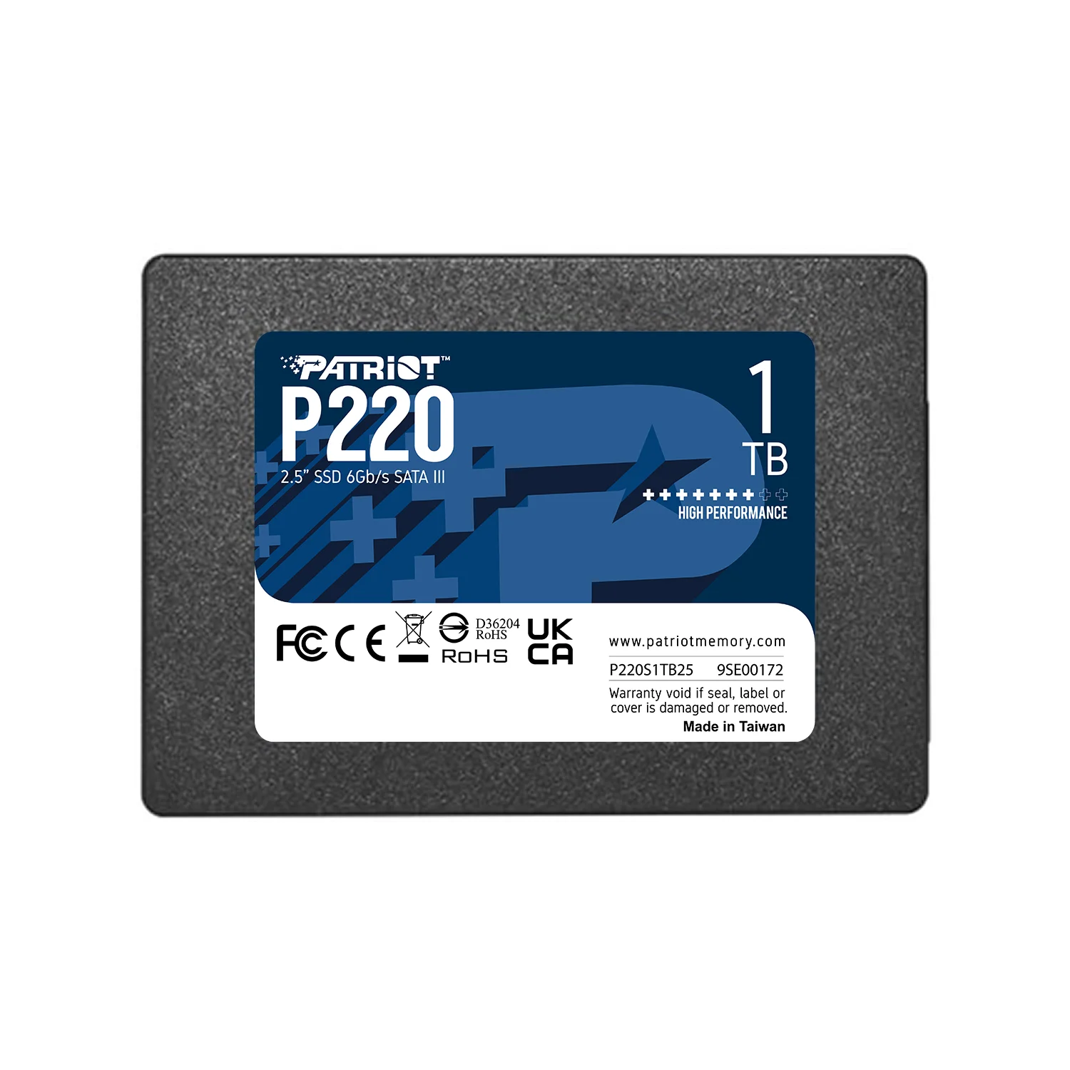 اس اس دی اینترنال پتریوت مدل P220 ظرفیت 1 ترابایت