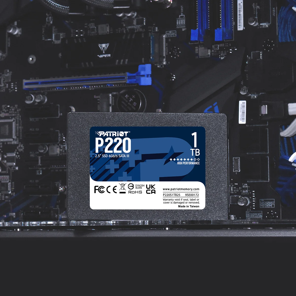 اس اس دی اینترنال پتریوت مدل P220 ظرفیت 1 ترابایت