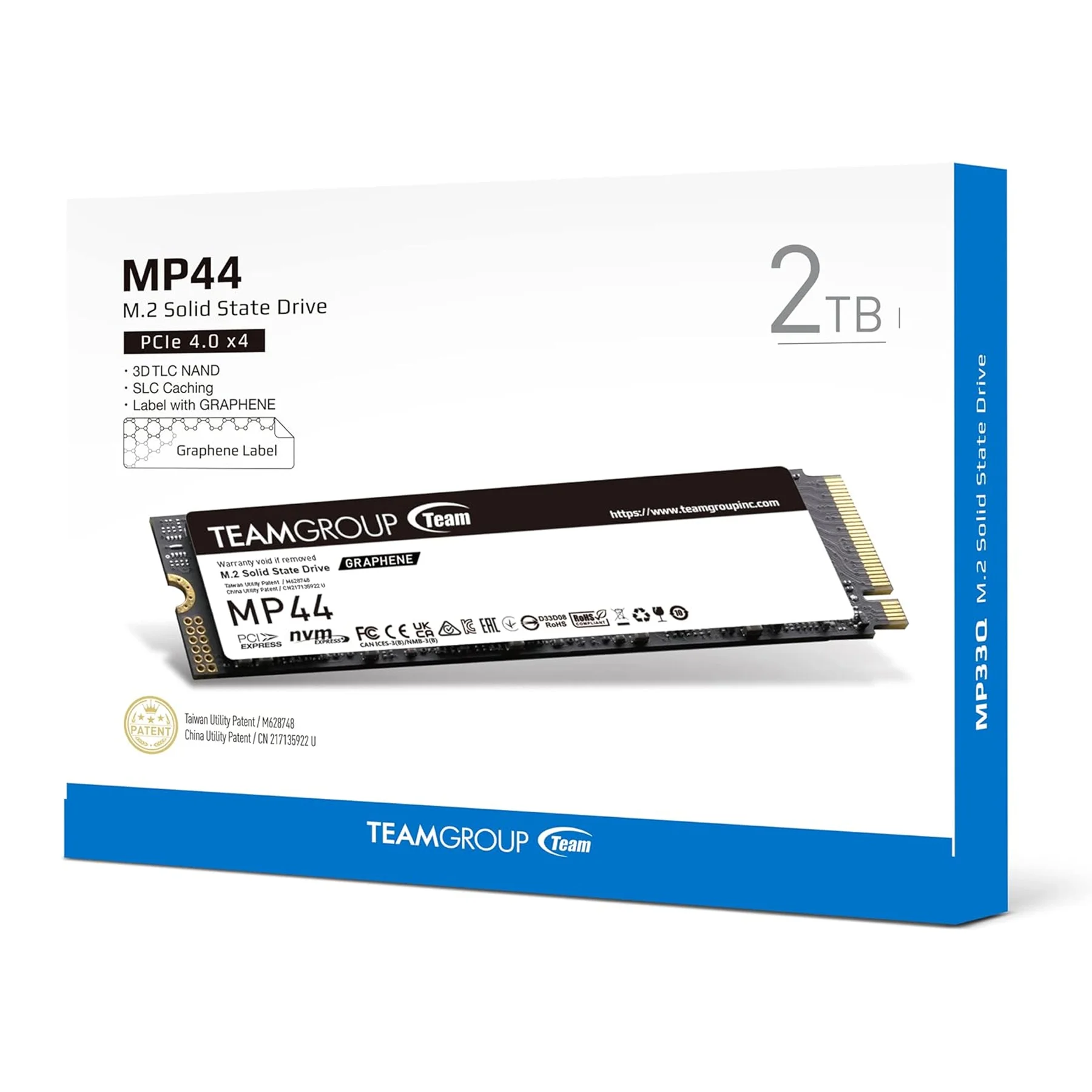 اس اس دی اینترنال تیم گروپ مدل MP 44 ظرفیت 2 ترابایت