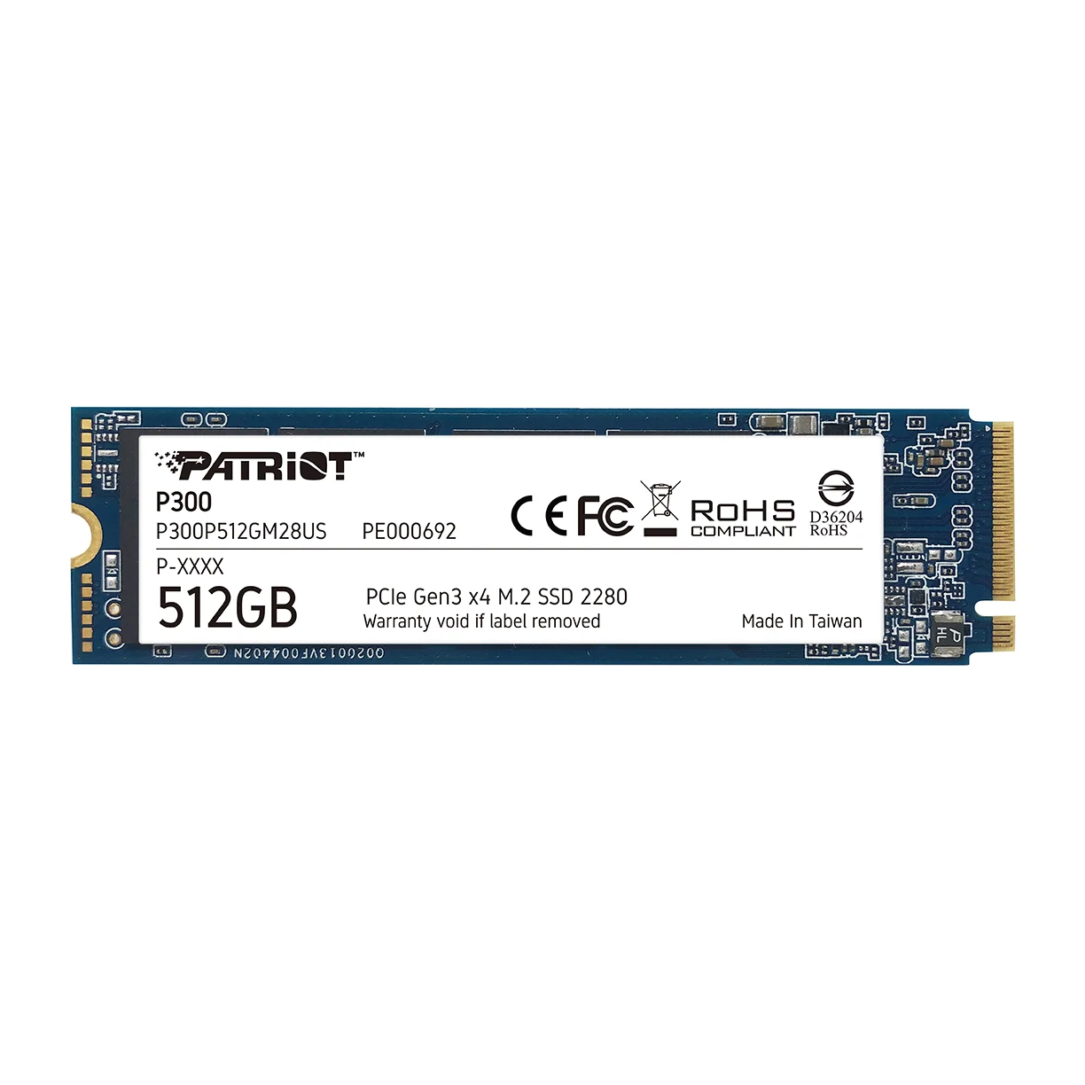 اس اس دی اینترنال پتریوت مدل P300 ظرفیت 512 گیگابایت
