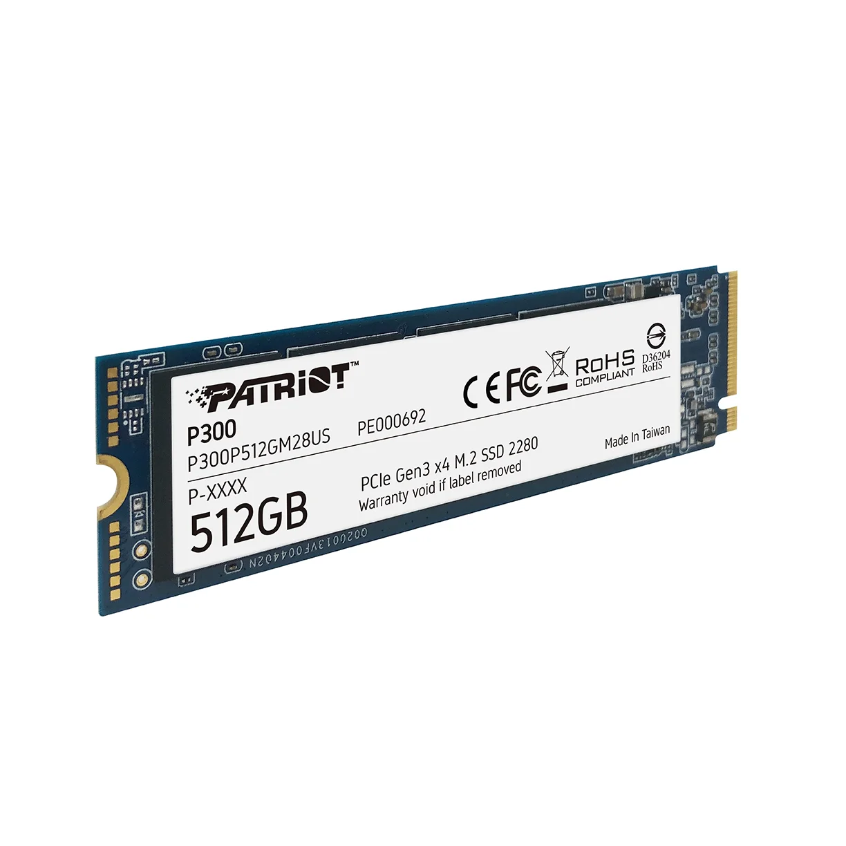 اس اس دی اینترنال پتریوت مدل P300 ظرفیت 512 گیگابایت