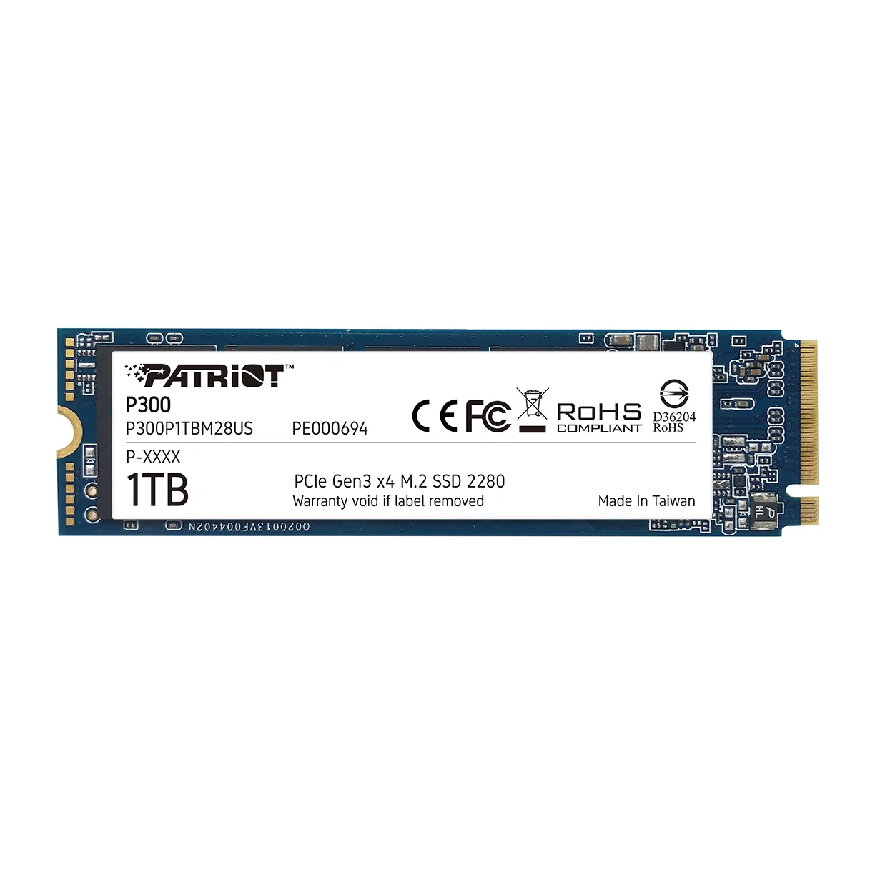 اس اس دی اینترنال پتریوت مدل P300 ظرفیت 1 ترابایت