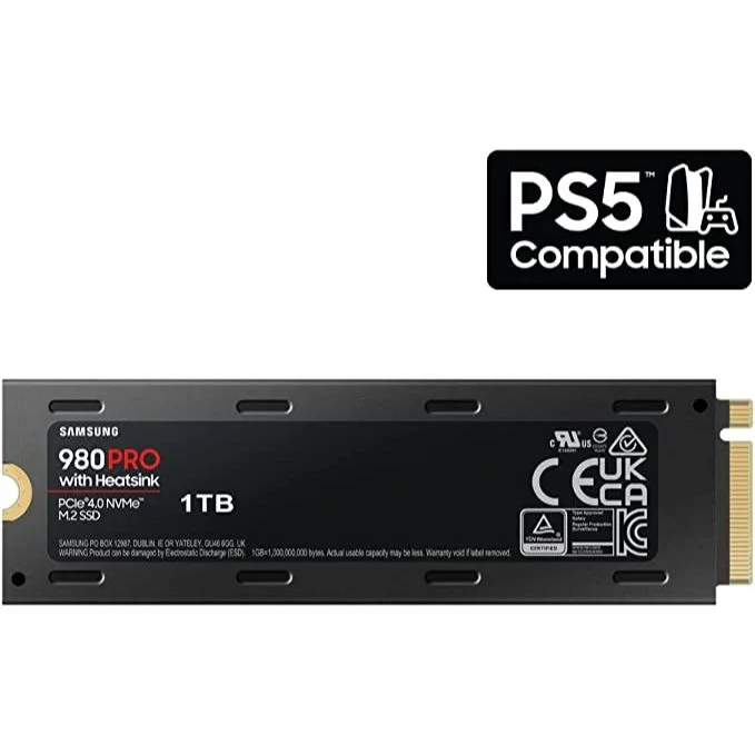 اس اس دی اینترنال سامسونگ مدل PRO 980 Heatsink PCIe 4.0 NVMe ظرفیت یک ترابایت