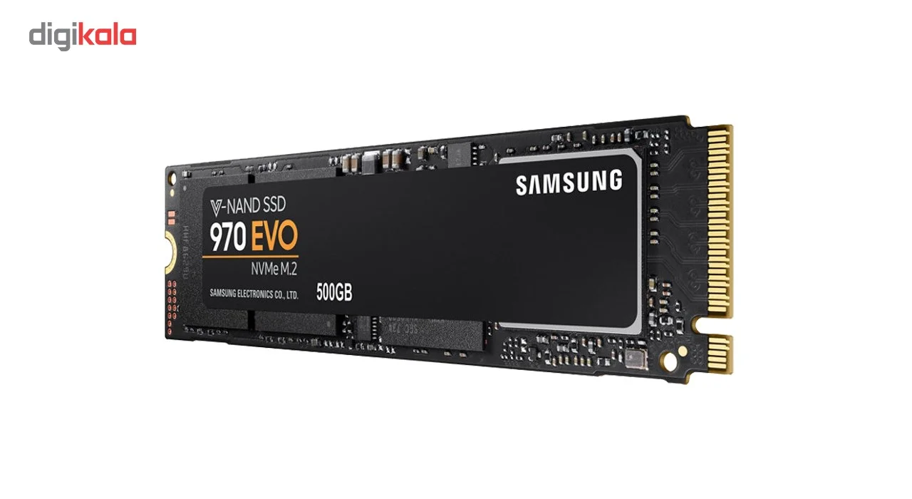 اس اس دی اینترنال سامسونگ مدل 970 EVO ظرفیت 500 گیگابایت