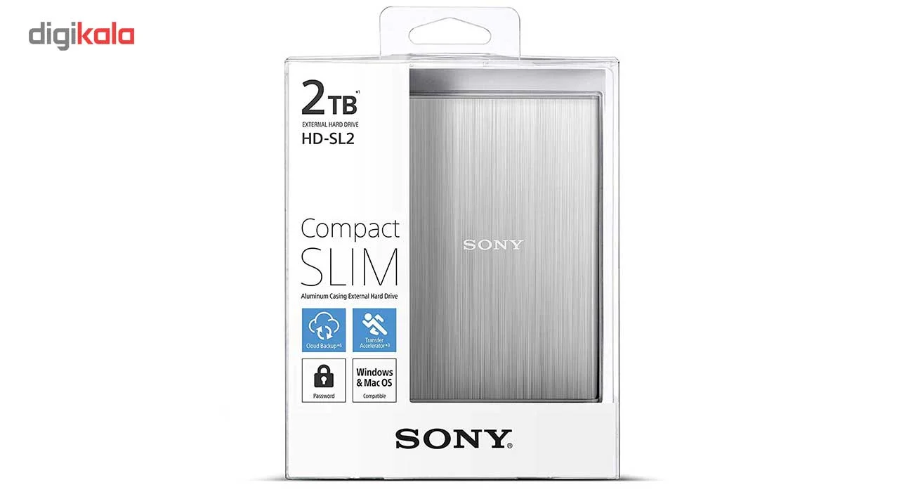 هارد اکسترنال سونی مدل HD-SL2 ظرفیت 2 ترابایت