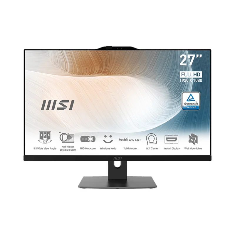 کامپیوتر همه کاره 27 اینچ ام اس آی مدل AM272P 13M I3 1315U 8GB DDR5 500GB Intel Iris Xe Graphics