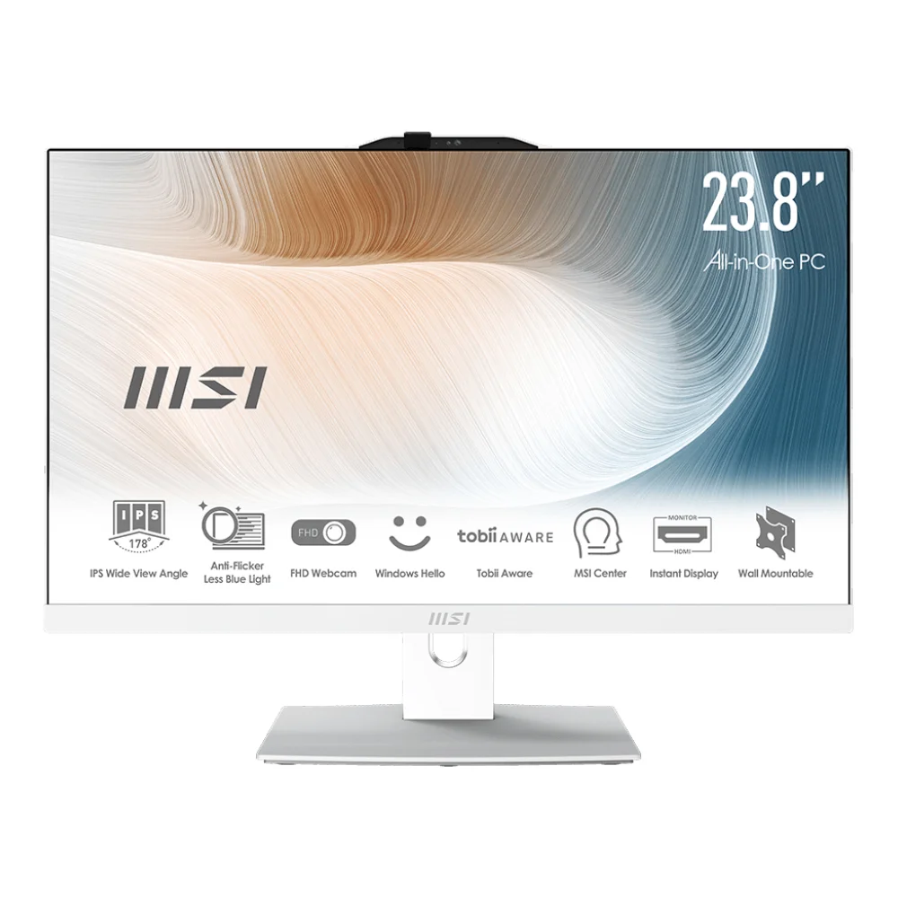 کامپیوتر همه کاره 23.8 اینچ ام اس آی مدل AM242P 13M i3 1315U 8GB DDR5 500GB Intel UHD Graphics