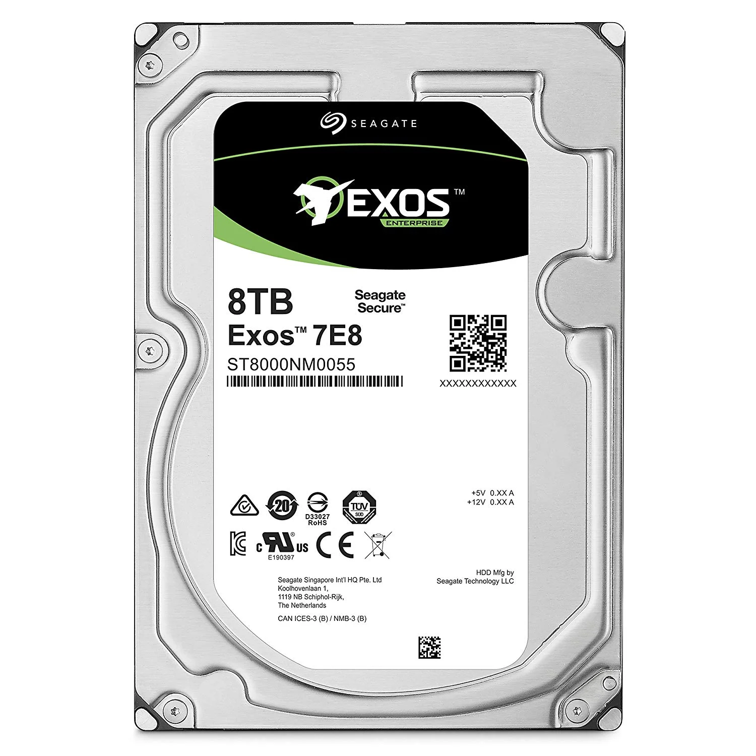 هارددیسک اینترنال سیگیت مدل ST8000NM0055 ظرفیت 8 ترابایت