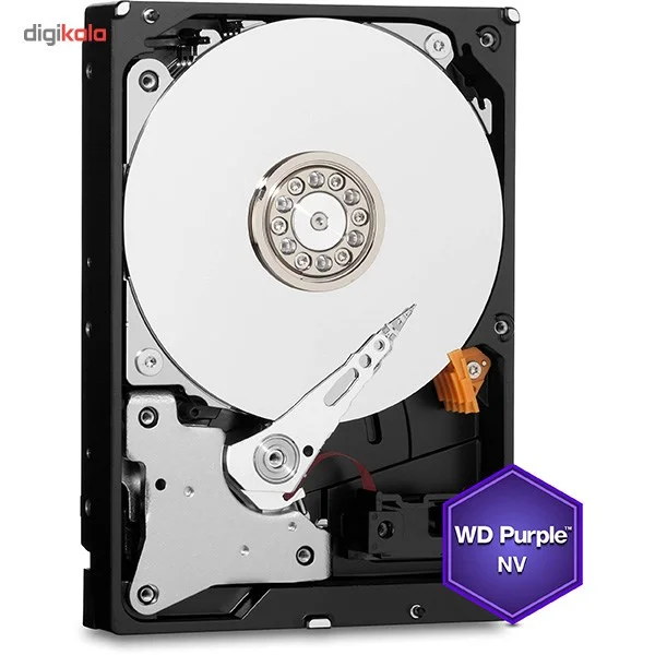 هارددیسک اینترنال وسترن دیجیتال مدل Purple NV WD4NPURX ظرفیت 4 ترابایت