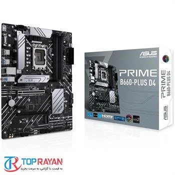 مادربرد ASUS مدل Prime B660-PLUS D4 LGA 1700
