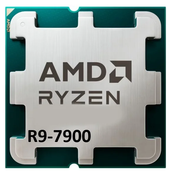 پردازنده ای ام دی  Ryzen 9 7900 AM5 بدون باکس