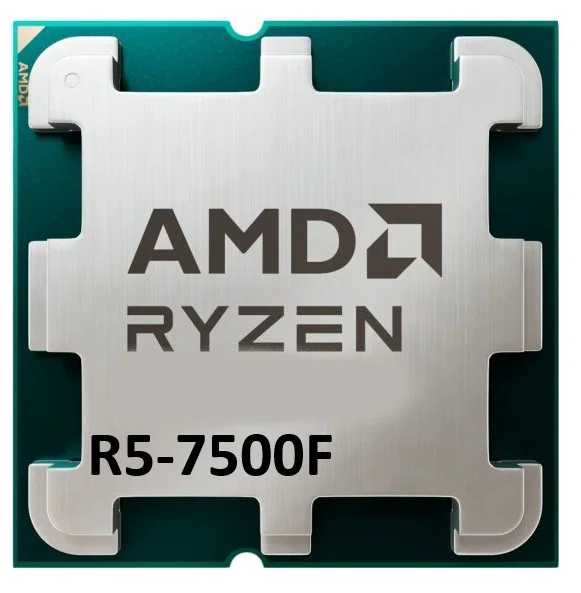 پردازنده ای ام دی Ryzen 5 7500F AM5 Zen 4 بدون باکس