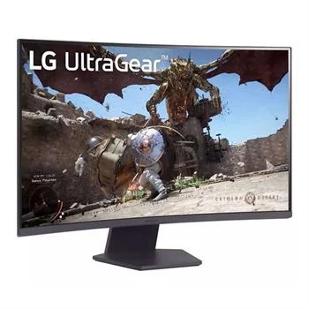 مانیتور 32 اینچ گیمینگ خمیده ال جی UltraGear 32GS60QC-B