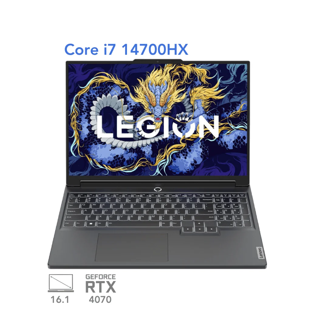لپ تاپ لنوو 16.0 اینچی مدل Legion Pro 5 Core i7 14700HX 32GB 1TB SSD RTX 4070 8GB