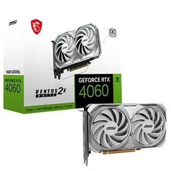 کارت گرافیک MSI مدل GeForce RTX 4060 Ventus 2X White 8GB OC