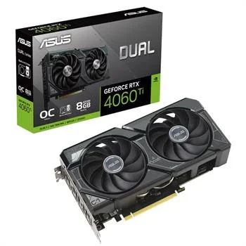 کارت گرافیک ASUS مدل Dual GeForce RTX 4060 Ti SSD OC Edition 8GB GDDR6