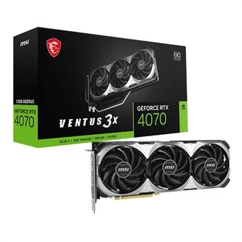 کارت گرافیک MSI مدل GeForce RTX 4070 VENTUS 3X E 12GB OC