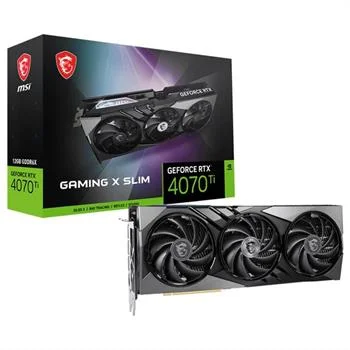 کارت گرافیک MSI مدل GeForce RTX 4070 Ti Gaming X Slim 12GB