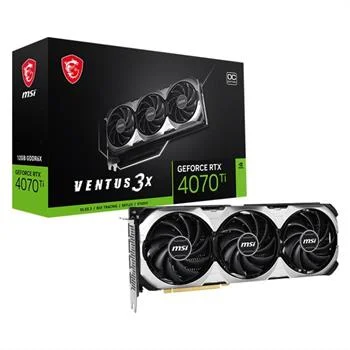 کارت گرافیک MSI مدل GeForce RTX 4070 Ti Ventus 3X E 12GB OC