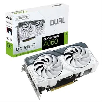 کارت گرافیک ASUS مدل Dual GeForce RTX 4060 White OC Edition 8GB GDDR6