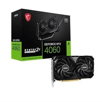 کارت گرافیک MSI مدل GeForce RTX 4060 VENTUS 2X BLACK OC 8G