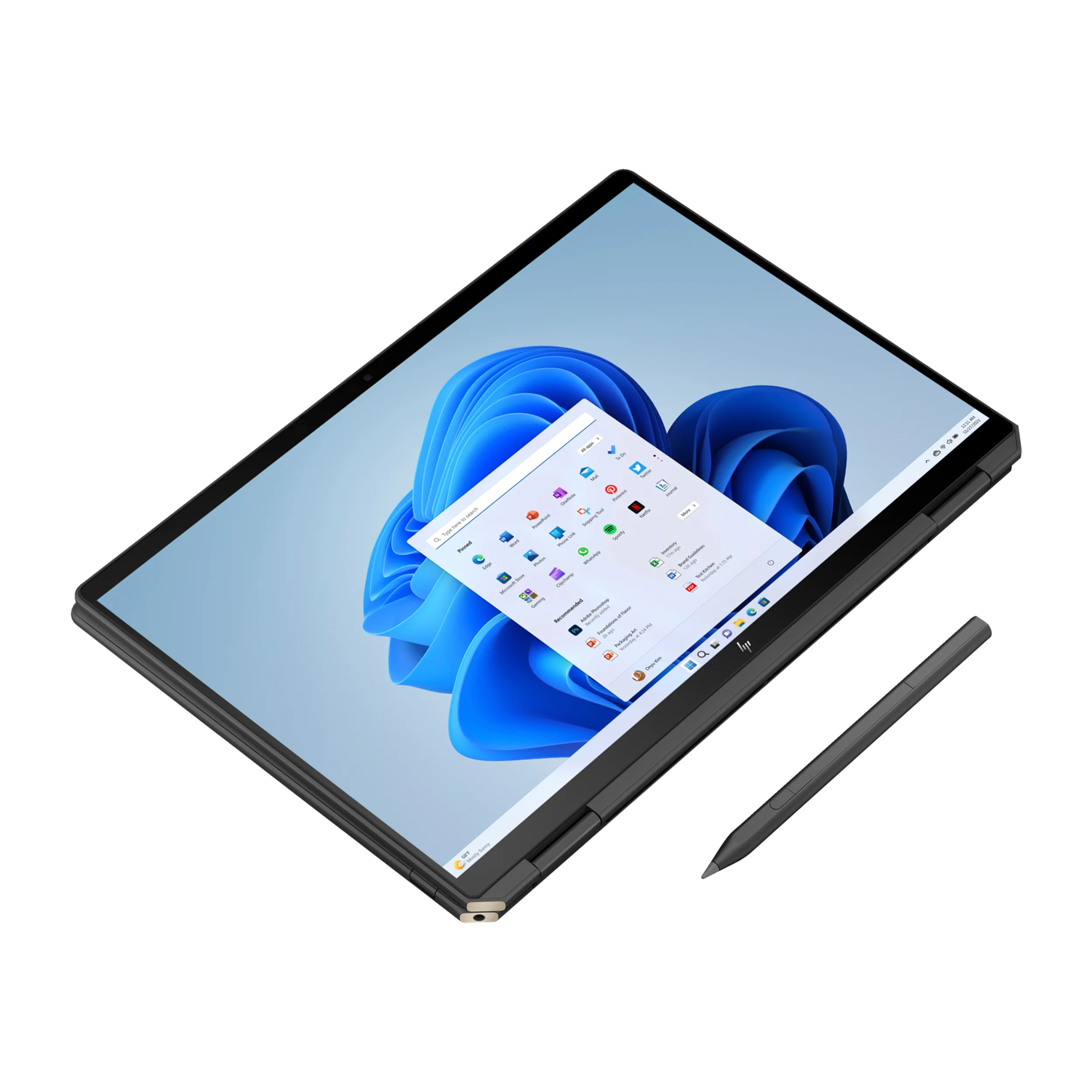 لپ تاپ 14.0 اینچی اچ پی لمسی مدل Spectre x360 EU000 Ultra 7 155H 32GB 1TB Intel