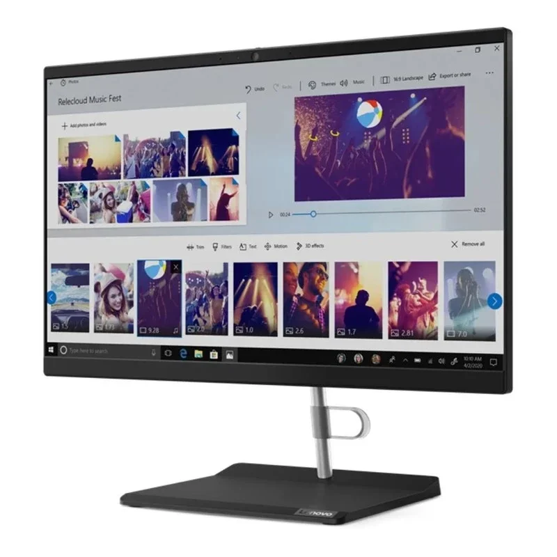 کامپیوتر همه کاره لمسی لنوو 22 اینچی مدل V50a Core i7 10700 8GB 1TB HDD intel