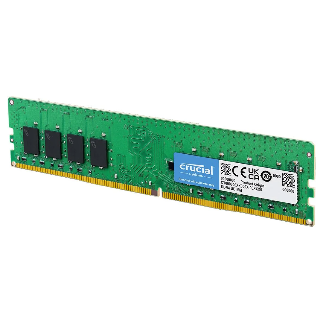 رم کامپیوتر  DDR4 تک کاناله کروشیال 3200 ظرفیت 8 گیگابایت