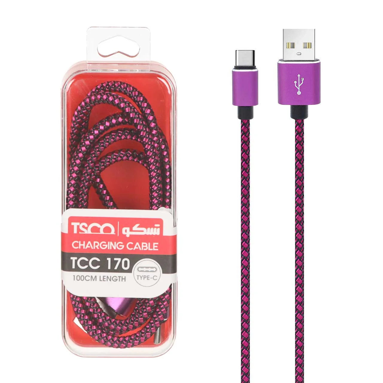 کابل USB به USB-C تسکو مدل TCC 170